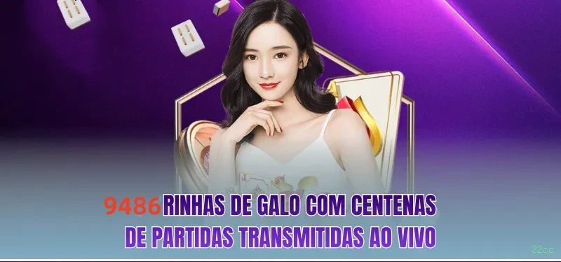 Imagem promocional da 22cc mostrando a plataforma e suas vantagens
